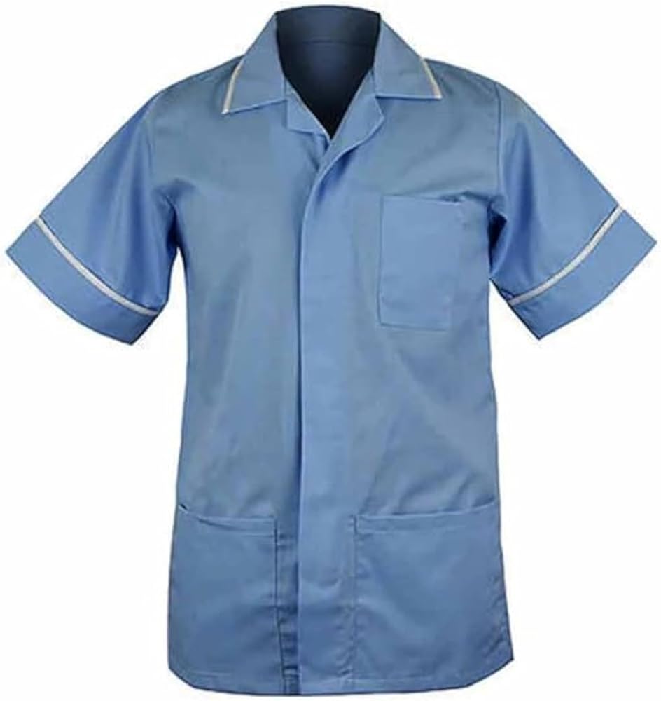 Skywear Men's Medical Healthcare Tunic, Nurse Hospital Dentist Uniform