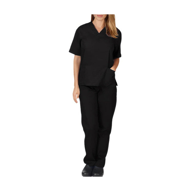 Sky Mens and Womens Hospital Doctors Scrub Trousers Top Set, Medical Doctor Uniform, Lightweight Fabric Medical Work Wear