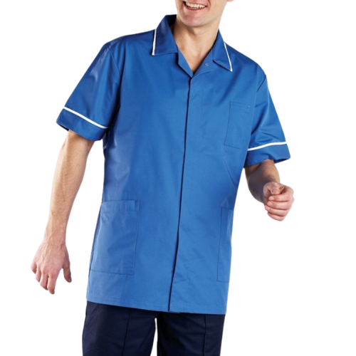 Skywear Men's Medical Healthcare Tunic, Nurse Hospital Dentist Uniform