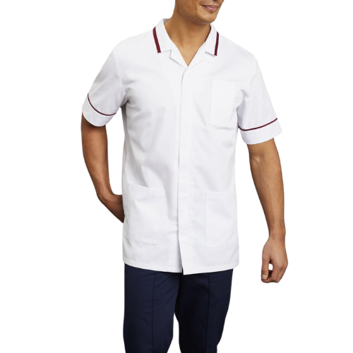 Skywear Men's Medical Healthcare Tunic, Nurse Hospital Dentist Uniform