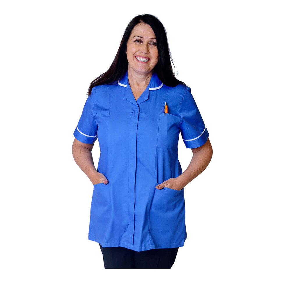 Skyuniforms T66 Healthcare and Beauty Tunics Woman Girls Ladies Tops Office Uniform Shirts in Multicolors